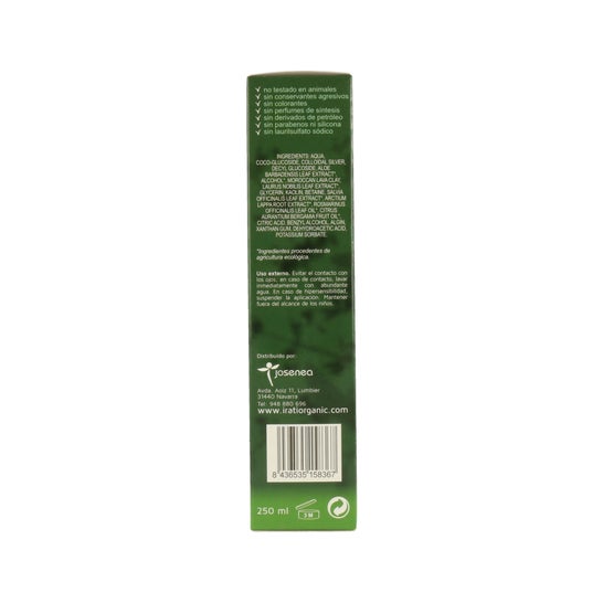 Irati Organic Champú Cabello Graso BIO 250 ml