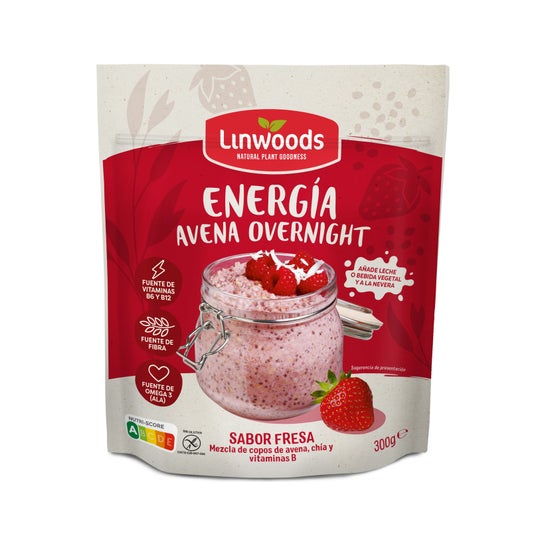 Linwoods Overnight Avena Fresa Energy 300 g
