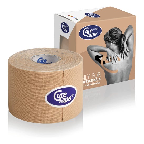 Cure Tape Natural Neuromuscular Bandage 5x5m 1ud