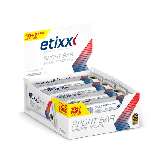Etixx Energy Sport Bars Turron 12 stk