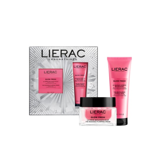 Lierac Radiance Plumping Cream Set + Express Revitalizing Mask