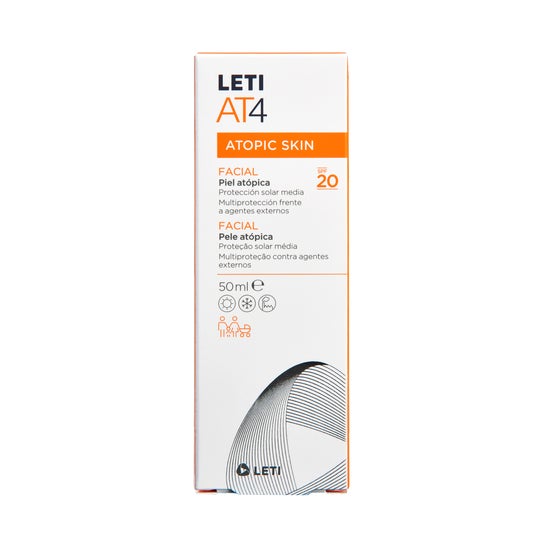 LetiAT4 Crema Facial SPF20 50 ml
