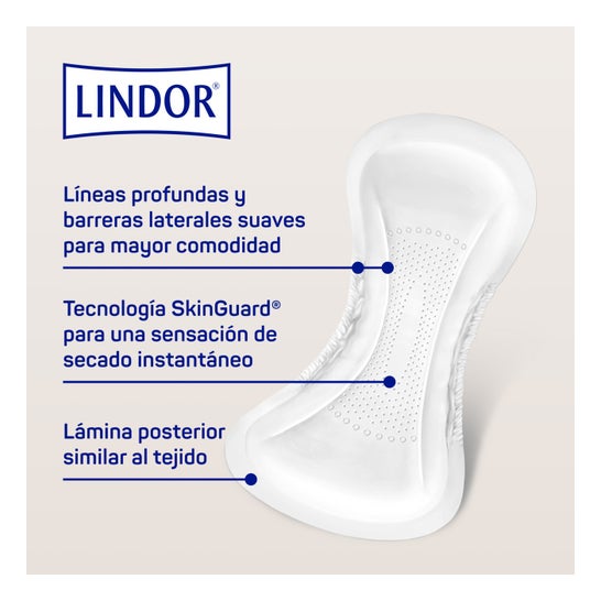 Lindor Lady Pad Compresas Normales 12 uds