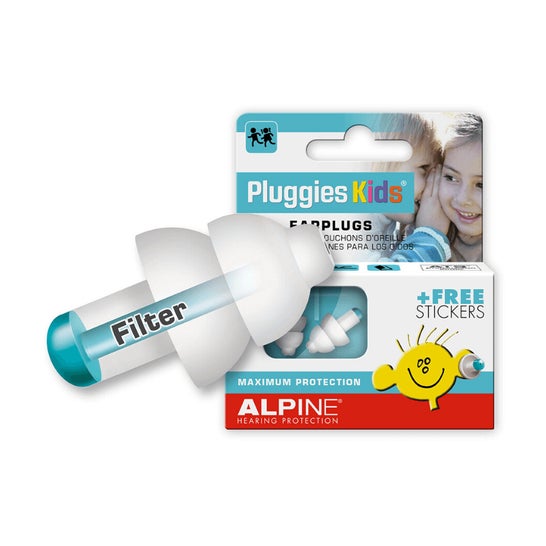 Alpine Pluggies Tapón Oído Infantil 1 Par