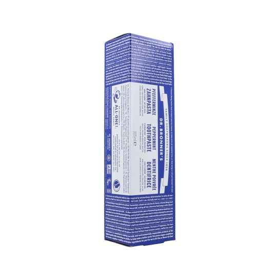 Dr. Bronners Pasta de Dientes Todo en Uno Peppermint 140g