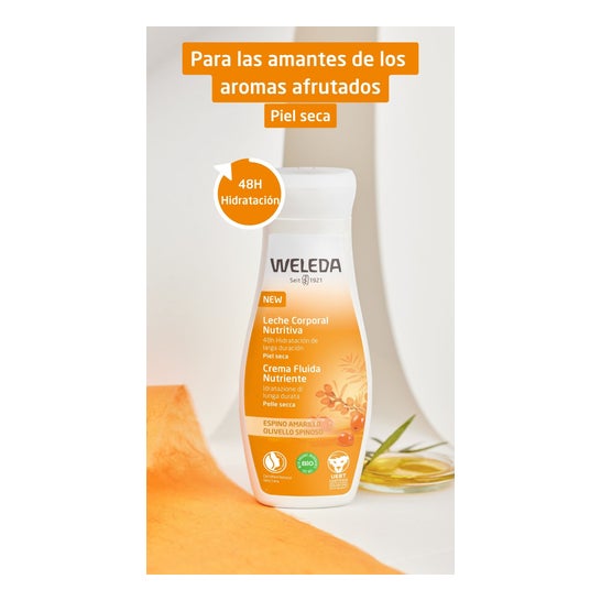 Weleda Latte nutritivo per il corpo argilla 200ml