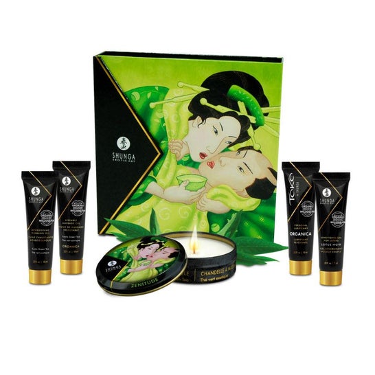 Shunga Kit Geisha Secret Exotic Té Verde 1ud