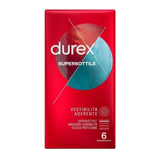 Durex Superfino Preservativo Close Fit 6uds