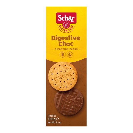 Schar-digestief Choc 150 g