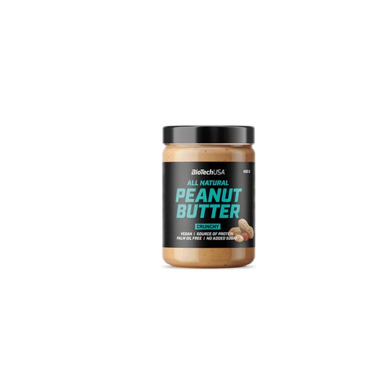 BioTech USA Peanut Butter Crunchy 400g