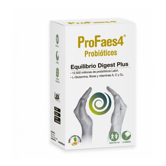 Profaes4 Digest Plus Probióticos 10 sobres