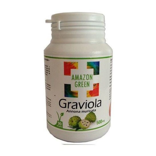 Amazon Green Graviola Amazonica Organic 90 kapsler