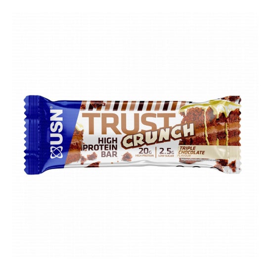 Usn Trust Crunch Triple Chocolat Bar 60g