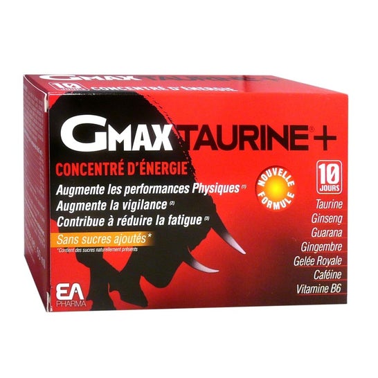 EA Pharma - Gmax-Taurine 30 ampullen