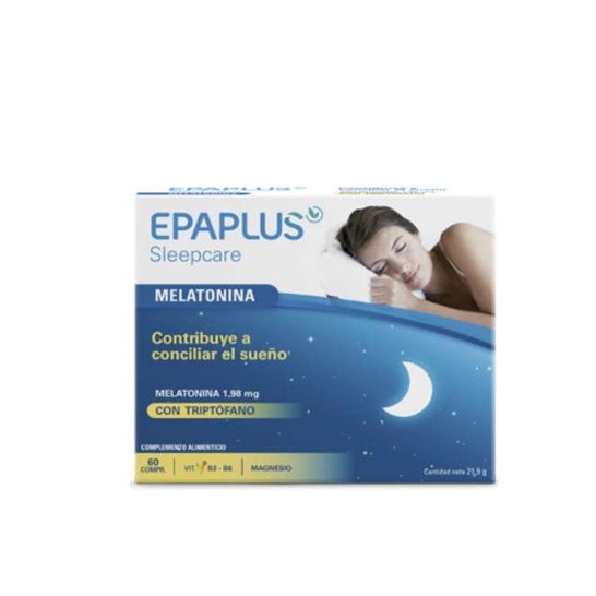 Epaplus Sleepcare Melatonina con triptófano 60comp