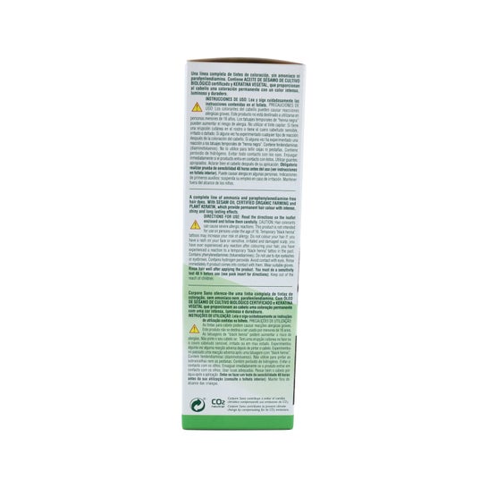 Corpore Sano Tinte Permanente Nº 4 Castaño140 ml