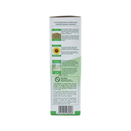Corpore Sano Tinte Permanente Nº 4 Castaño140 ml