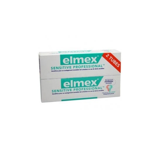 Elmex Sensitive Zahnpasta Set mit 2 x 75 ml
