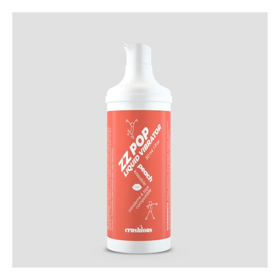 Crushious Vibrador Líquido Zz Pop Melocotón 30ml