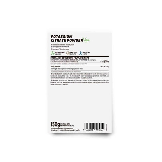 HSN Citrato de Potasio en Polvo 150g