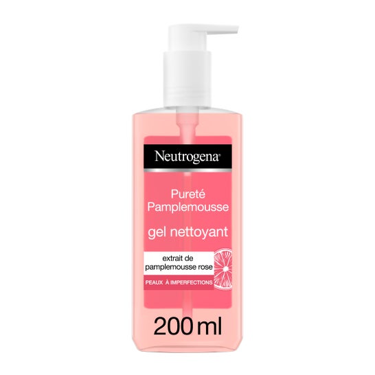 Neutrogena® Gel Limpiador Facial con Pomelo Rosa 200ml