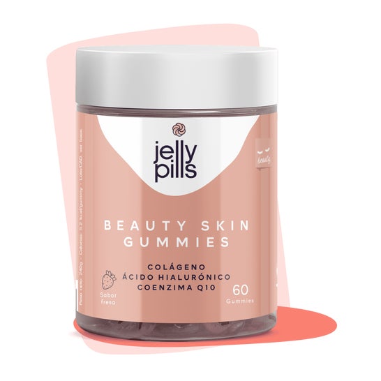 Jelly Pills Beauty Skin Fresa Gummies 60uds
