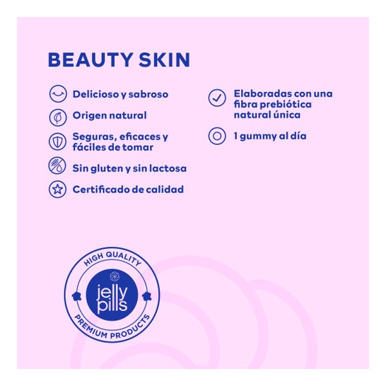 Jelly Pills® Beauty Skin Colagen Gummies 60uds