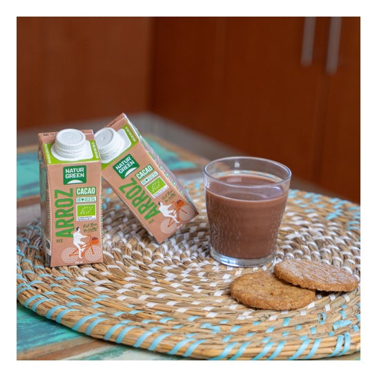 Naturgreen Bio Reis & Kakao Getränk mit Kalzium 200ml