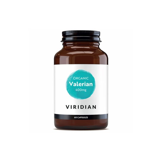 Viridian Raiz de Valeriana Orgánica 400mg 60caps