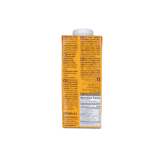 Naturgreen Bebida Ecológica de Avena Bio 200 ml