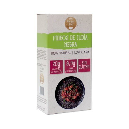 The Konjac Shop Tagliatelle di Fagioli Neri Bio 250g