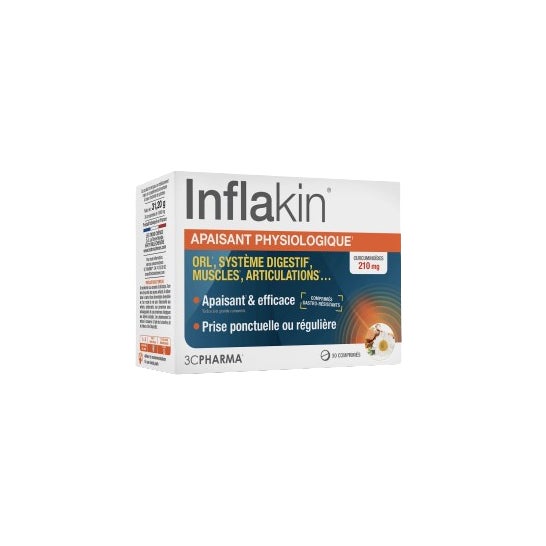 3C Pharma - Inflakin Fysiologische Verzachtende Inflakin 30 tabletten