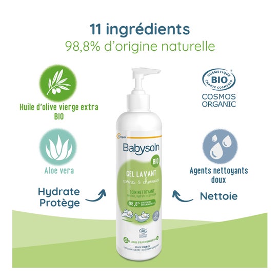 Babysoin gel Lavant Bébé 2 X500 ml