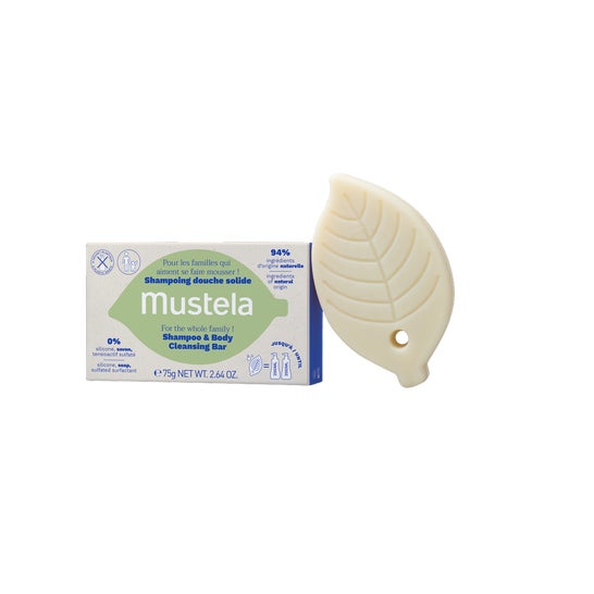 Mustela Champú de Ducha Sólido +3 Años 75g