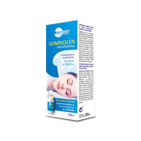 Waydiet Natuurlijk Somnolem Melatonine 20ml