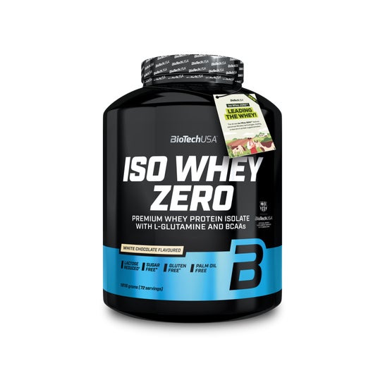 Biotech USA Iso Whey Zero Eiwit Witte Chocolade 1,8 kg