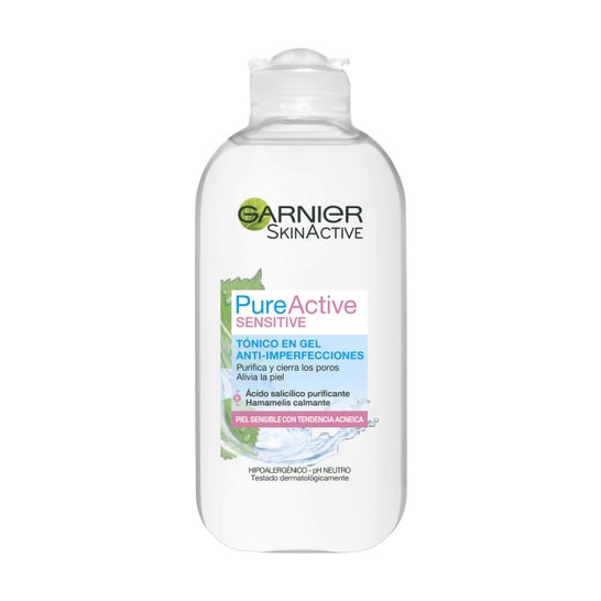 Garnier Pure Active Facial Toner Gel Sensitive Skin 200ml