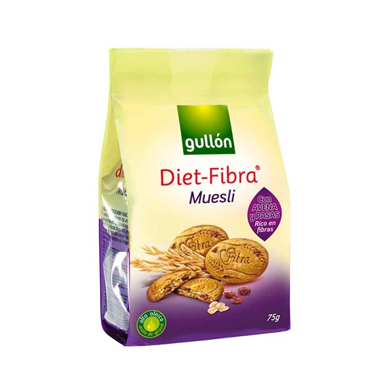 Gullon Diet-Fibra Galleta Muesli Bio 75g