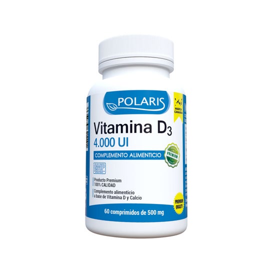 Polaris Vitamin D3 4000 IU 60capsules