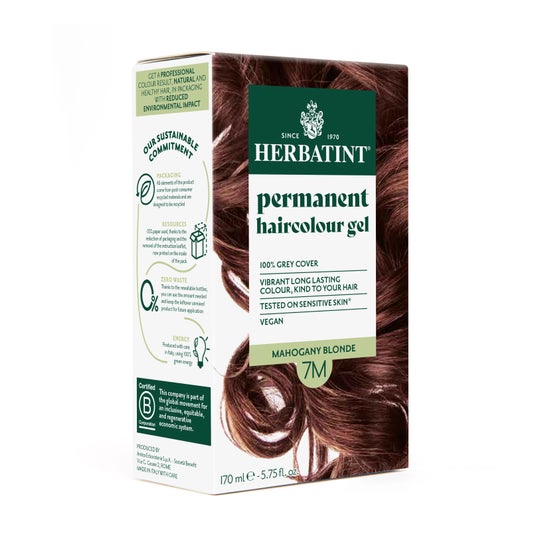 Herbatint Coloração Permanente M7 Louro Caju 170ml Herbatint Coloração Permanente M7 Louro Caju 170ml