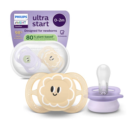 Philips Avent Ultra Start Deco Girl Monstruo Flor 0-2M 2uds