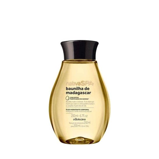 O Boticário Nativa SPA Baunilha de Madagáscar Óleo Hidratante 200ml