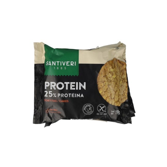 Santiveri Protein 25% Tortitas 3x19g