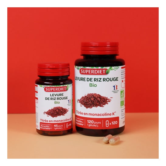 Superdiet Levadura Roja de Arroz 45caps Superdiet Levadura Roja de Arroz 45caps