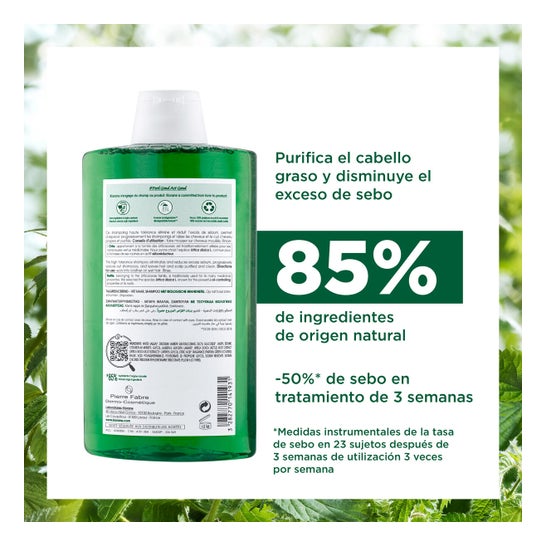 Klorane Champú a la Ortiga BIO 400ml