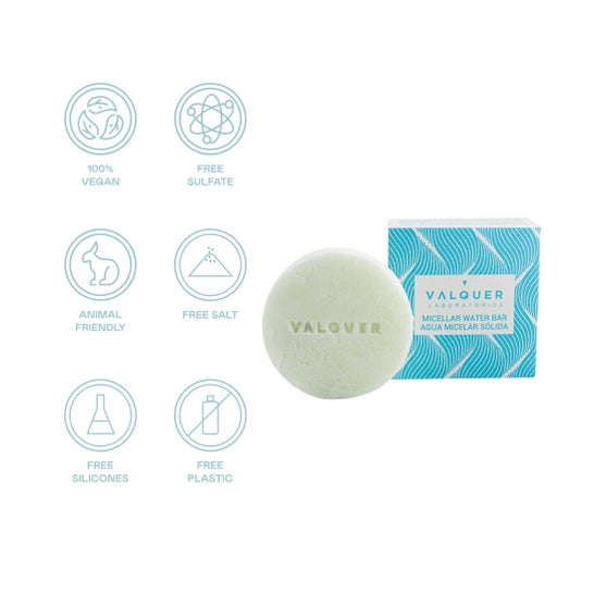 Valquer Ice Agua Micelar Solida para Todo Tipo de Pieles 50 g