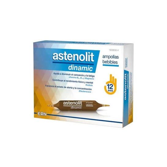 Asthenolit Dinamic 12 Drinkable Ampoules