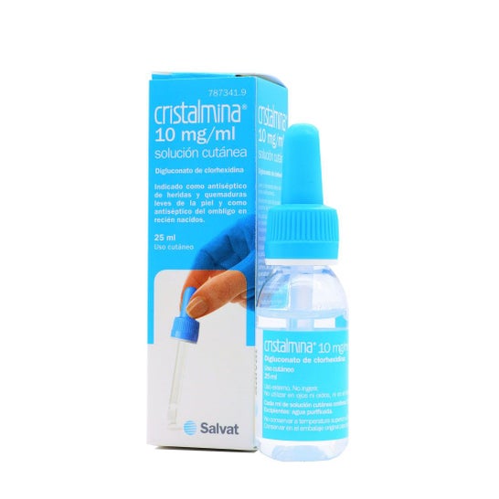 Cristalmina 10mg/ml Solución Cutánea 25ml