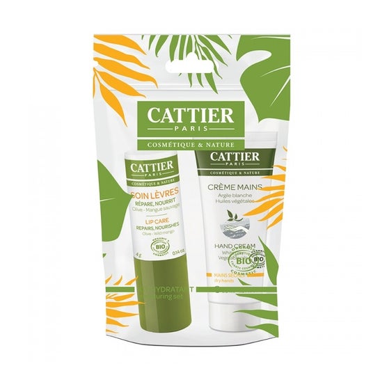 Cattier Winter Kit Nourishing Hand Cream 30ml + Lip Care 4g