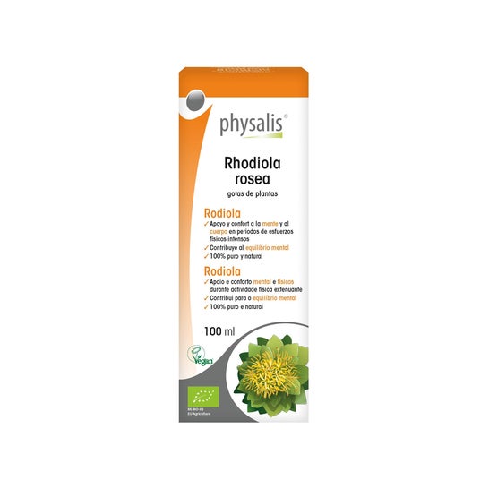 Physalis Rhodiola Rosea Hydroalkoholischer Extrakt Bio 100ml